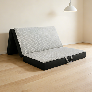 Canapé-lit convertible moderne Sandcastle avec rembourrage en tissu pour appartement et hôtel - Product Image 1