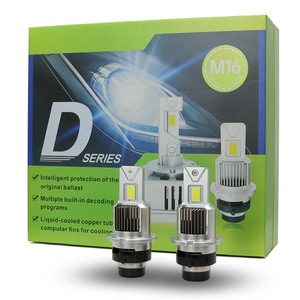 ไฟหน้า LED แบบเสียบตรงรุ่น D ซีรีส์ D1S D2S D3S 70W 30000LM หลอดทองแดงระบายความร้อนด้วยของเหลวสำหรับรถยนต์ - Product Image 1