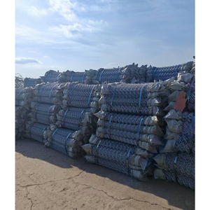 Bán Buôn Mạ Kẽm PVC Tráng Dây Sắt Lưới Đồng Bằng Dệt Xây Dựng Chuỗi Liên Kết Hàng Rào Cho Nhà Vườn Dệt Cắt Bao Gồm - Product Image 6