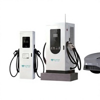 Station de recharge rapide DC pour véhicules électriques 160kW 240kW 360kW 480kW avec 4 connecteurs CCS2 et partage de puissance matriciel pour concentrateur routier
