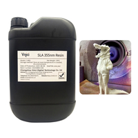 Photopolymère rigide standard de la résine 355nm rigide universelle pour la résine photopolymérisable par lumière blanche d'usage universel d'imprimante de SLA 3D