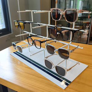 Expositor <span class=keywords><strong>de</strong></span> <span class=keywords><strong>Gafas</strong></span> <span class=keywords><strong>de</strong></span> Sol <span class=keywords><strong>de</strong></span> Metal para Mesa, Personalizado por Fábrica OEM ODM, Expositor <span class=keywords><strong>de</strong></span> <span class=keywords><strong>Gafas</strong></span> para Ópticas - Product Image 1