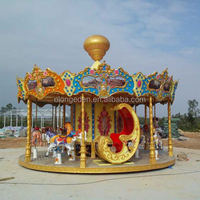 Nouvelle arrivée usine jeux de parc d'attractions antique jouet cheval carrousel