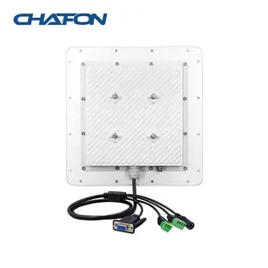 Kiểm Soát Truy Cập Xe Chatron 15M Long Range Uhf Rfid Reader Với Đầu Ra Transponder Tiếp Sức