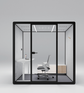 Cabine Acoustique Modulaire Mobile en Gros pour Bureau, Cabine Téléphonique Insonorisée, Cadre en Alliage d'Aluminium, Vente Directe Usine - Product Image 2