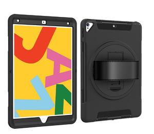 Trường hợp chống sốc cho iPad Mini 4 5 máy tính bảng 2 trong 1 lai Rugged silicon dây đeo tay chân đế bìa da - Product Image 2