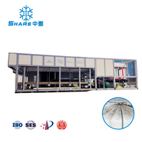 Machine à glace en blocs à refroidissement direct entièrement automatique de 8 tonnes par jour, équipement de réfrigération industrielle pour usine de glace
