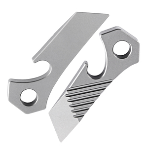 TGZUO 高级工业级 DIY 钛合金 EDC 多功能工具 CNC 加工便携式撬棒开瓶器轻型钥匙扣 ODM - Product Image 1