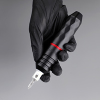 HAWINK Permanente Elektrische Wegwerp Tattoo Pen 3.2mm Stroke Taiwan Motor 5W Vliegtuigaluminium voor Body Art Tattoo