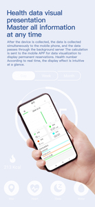Anello Intelligente Maxtop per Uomo, Monitoraggio Frequenza Cardiaca, Sonno, Calorie, Tracker Multilingue - Product Image 6