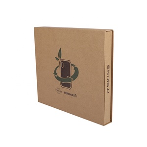High Quality Rigid Cardboard Kraft Box Paper Packaging Book Shaped box for Electronic Products