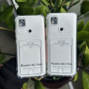 Funda protectora transparente para teléfono móvil con diseño de TPU de lujo para tarjetero anticaída para iPhone Redmi 13C Note13Pro para - Product Image 1