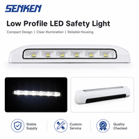 Feux de signalisation d'urgence ultra-minces SENKEN CE, certification ECE R10 LTE2205 DC10-30V IP67 pour véhicules d'urgence