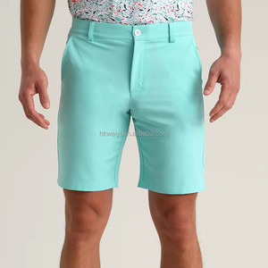 Pantalones Cortos Deportivos de Golf y Tenis para Hombre con Logotipo Personalizado OEM, Forro de Gel de Silicona, Ligeros, Cómodos, Ajuste Delgado, Elásticos en 4 Direcciones, Suaves, Negros - Product Image 6