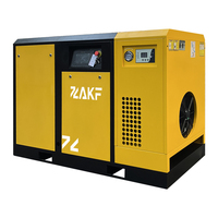 Compresor de Aire de Tornillo Industrial ZAKF Todo en Uno de 22KW 30HP 10bar 220V PM VSD, Compresor Integrado