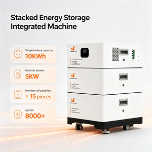 Unidad de Almacenamiento de Energía Doméstica, Batería de 20KWh, Inversor de <span class=keywords><strong>10KW</strong></span>, Panel Solar de 5KW/<span class=keywords><strong>10KW</strong></span>, Garantía de 10 Años, Batería Lifepo4 de 51.2v 200ah - Product Image 1