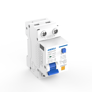 ANDELI ADB3LE-63D 1P 25A 63A Abschaltvermögen Kupfermaterial Miniatur-Leitungsschutzschalter (<span class=keywords><strong>MCB</strong></span>) Schienenmontage Fehlerstromschutz - Product Image 4