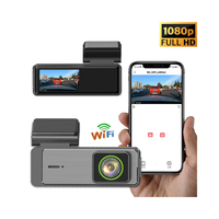 Cámara DVR para Auto Impermeable 1080P HD de Lente Única con GPS, 1 Año de Garantía, para Reproductores Android, Visión Nocturna, Pantalla LCD