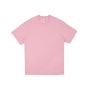Customized Logo 230g Men's Blank T-shirts Heavy Cotton t Shirt Solid Color Pure Cotton T-shirts - Product Image 2