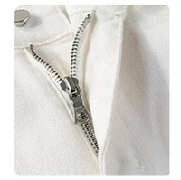Jean élastique slim pour hommes, respirant, blanc, incrusté de diamants, pantalon avec broderie et décoration, style solide