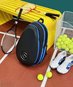 Sac de pickleball imperméable à compartiments multiples pour séparation sec-humide, grande capacité, sac à dos de sport pour raquettes, vente en gros usine - Product Image 4