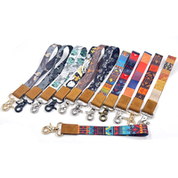 Lanière personnalisée en polyester avec logo, lanière de téléphone par sublimation, lanière promotionnelle, sans minimum de commande