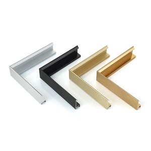 Silver 1.5 Inch Depth Aluminum Metal <strong>Frame</strong> for Picture Black <strong>Gold</strong> Matte Rose Glossy Craft <strong>Photo</strong> <strong>Frame</strong> Wall Art Oil Painting - Product Image 1