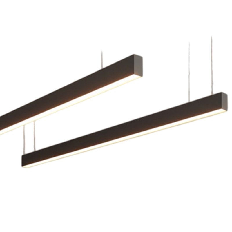 120cm Iron Housing 4ft LED Linear Light Fixture IP44 2-Year Warranty Morden Office Style for Supermarket/Shop/Pendant Lighting