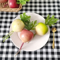 Kunstmatige Groenten Thuis Keuken Decor Radijs Ornamenten Fotografie Rekwisieten Nep Fruit En Groenten