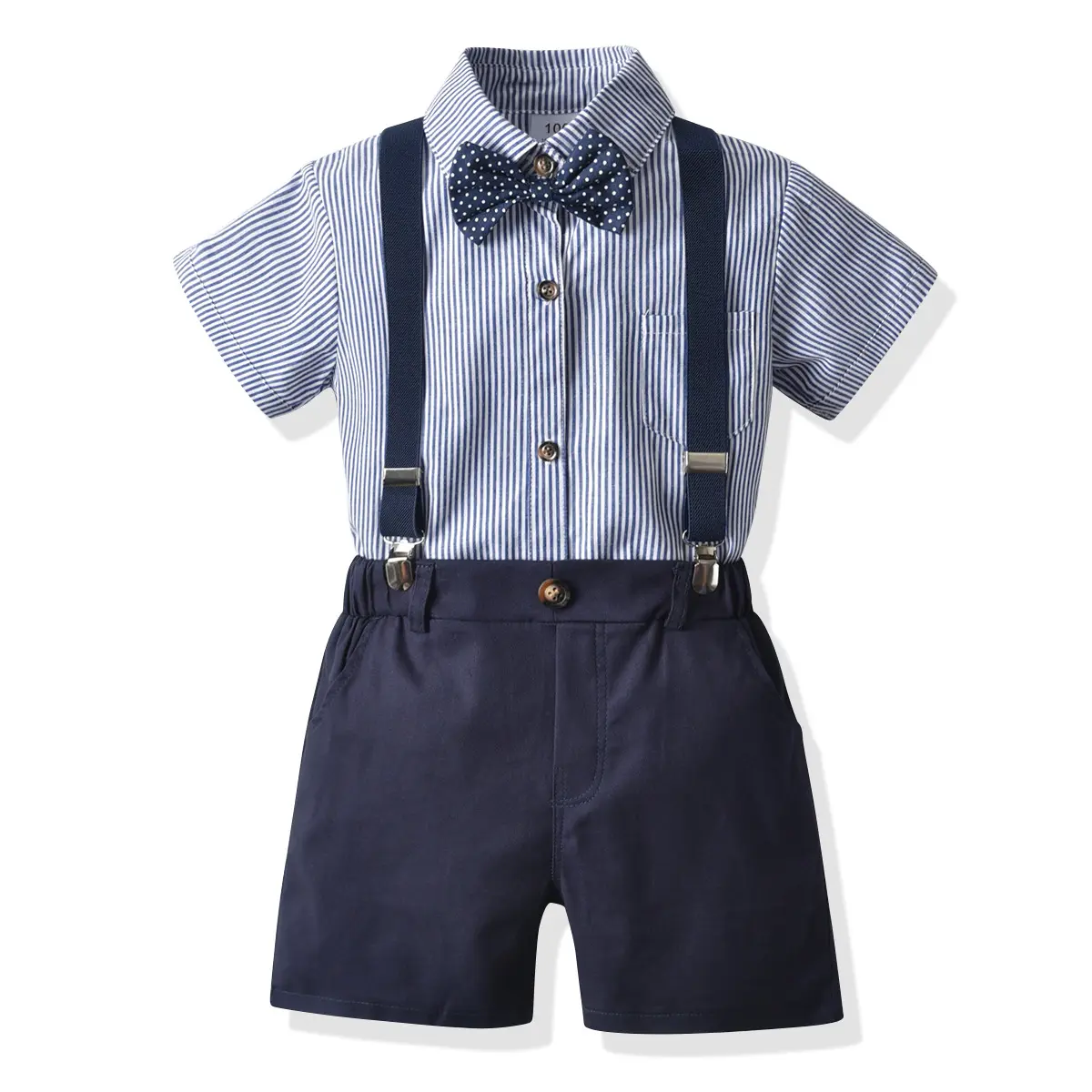 Summer baby clothing short sleeve cycling oversized boy baby t shirt set with short pants