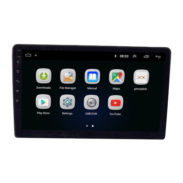 For 10 INCH Universal Car Radio Touch Screen 1/16 2/32 3/32 4/64 6/128GB Headunit Android Auto Stereo GPS Multimedia Car Stereo
