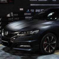 WRAPMASTER ultra mate metálico phontom sombra Negro Azul coche vinilo envoltura vinilo pegatinas auto envoltura