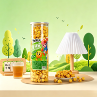 Palomitas de Maíz con Sabor a Crema en Cubeta Grande de 286g, Sin Conservantes, Aperitivos para Fiestas, Suministro para Supermercados, Especial para el Sudeste Asiático, Comida para el Tiempo Libre