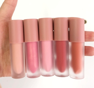 Blush Liquido in Tubetto Opaco Naturale Cremoso Rosso-Marrone Impermeabile con MOQ Basso per Logo Personalizzato - Product Image 3