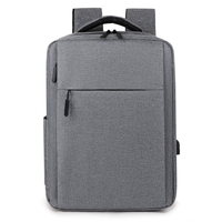 Sac à dos de voyage et d'affaires en jean imperméable et respirant, grande capacité, avec compartiment pour ordinateur et doublure en polyester