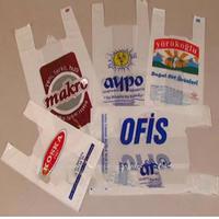 Sac en plastique HDPE, pour shopping, sachets de scellage biodégradables D2W, avec poignée pour gilet, livraison gratuite