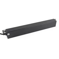 PDU de 8 Puertos, Unidad de Distribución de Energía de 19 Pulgadas para Montaje en Rack con Función de Protección Contra Sobretensiones, Regleta de Alimentación Tipo FR