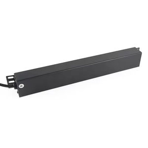 PDU de 8 Puertos, Unidad de Distribución de Energía de 19 Pulgadas para Montaje en Rack con Función de Protección Contra Sobretensiones, <span class=keywords><strong>Regleta</strong></span> de Alimentación Tipo FR - Product Image 4