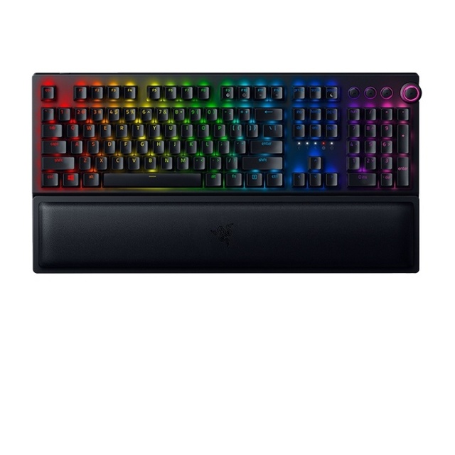 Hot Sale Top Quality Razer BlackWidow V3 Pro Yellow Shaft RGB Lighting Wireless Mechanical Keyboard