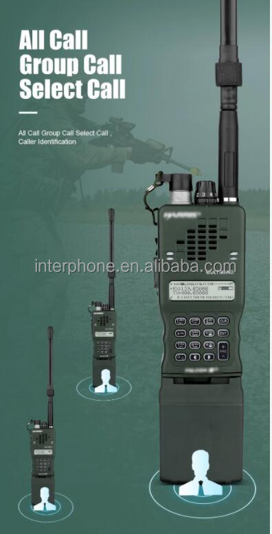 AN/PRC-152A(UV) 对讲机，批发2024 TCA PRC 152A UV GPS收音机15w铝制