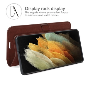 <span class=keywords><strong>Funda</strong></span> magnética de cuero PU con tapa para Samsung <span class=keywords><strong>Galaxy</strong></span> <span class=keywords><strong>S21</strong></span>, <span class=keywords><strong>funda</strong></span> magnética para teléfono Samsung S22 Ultra - Product Image 3
