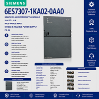 Contrôleurs dédiés PLC PAC d'automatisation industrielle de haute qualité 6ES7307-1KA02-0AA0 Contrôleur de programmation logique Modbus