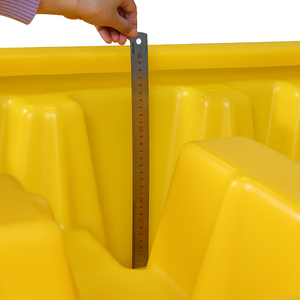 HDPE nhiệm vụ nặng nề Pallet dầu công nghiệp ngăn chặn sự cố tràn dầu Pallet Nhựa tràn Pallet - Product Image 6