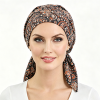 Chapeau bandeau en polyester pour femme, collection automne, pour usage quotidien et loisirs, avec sangle de fixation et bordure structurée, extensible 117/128