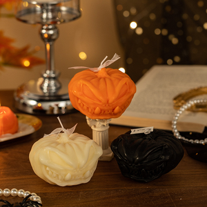 Accesorios para fotos, Festival de aromaterapia, para el hogar Decoración de cumpleaños, regalo de Año Nuevo, calabaza de Halloween, vela perfumada en forma de bruja - Product Image 2