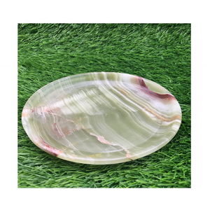 Plato de CENA DE ónix verde para uso en la cocina, precio asequible - Product Image 2