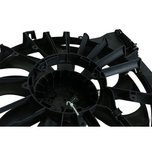 ใบพัดพัดลมสีดำ C2D24142-A แบบไม่มีมอเตอร์พัดลมหม้อน้ำสำหรับรถยนต์จากัวร์ XF2014-2015 XFR2014-2015 XFR-S XJ - Product Image 6