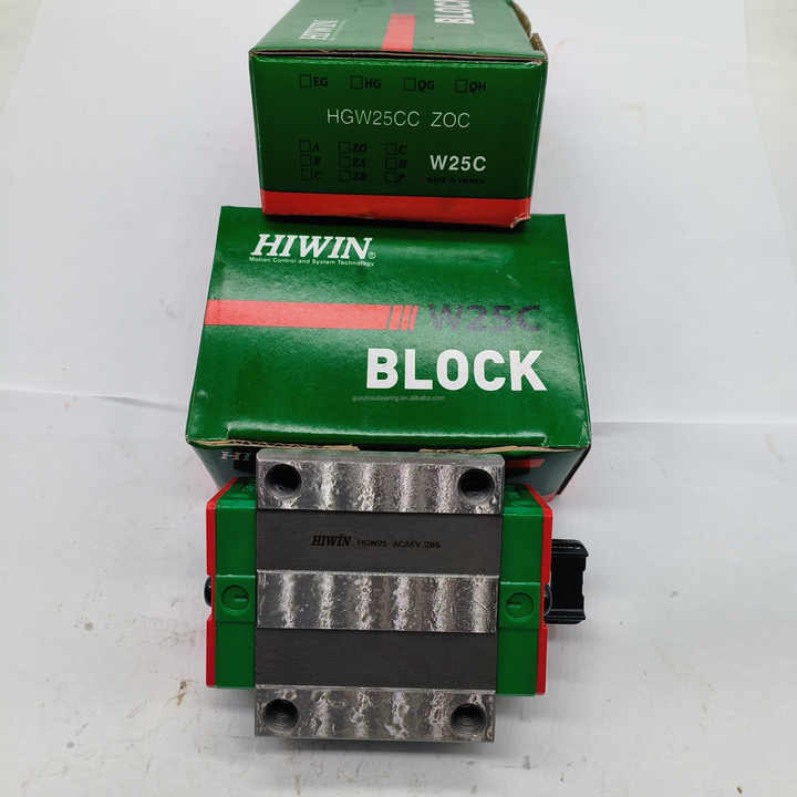 Original HIWIN Linear Guide Rail Linear Guide Block HGW25CC Linear ...