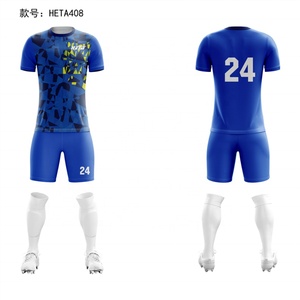 Maillot de football de haute qualité pour adultes et enfants, short de football, maillot de football personnalisé, ensemble de vêtements de sport sublimés - Product Image 5
