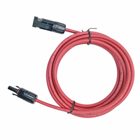 Cableado Solar Personalizado de 12AWG 4mm2 con Aislamiento XLPE y Conectores Solares para Panel Solar de Computadora Industrial